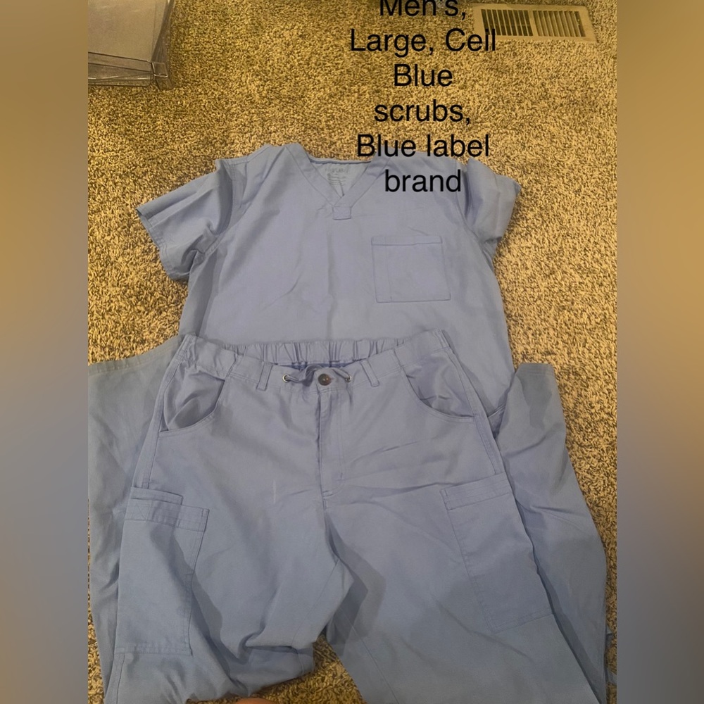 Men’s, Blue Label Scrubs!